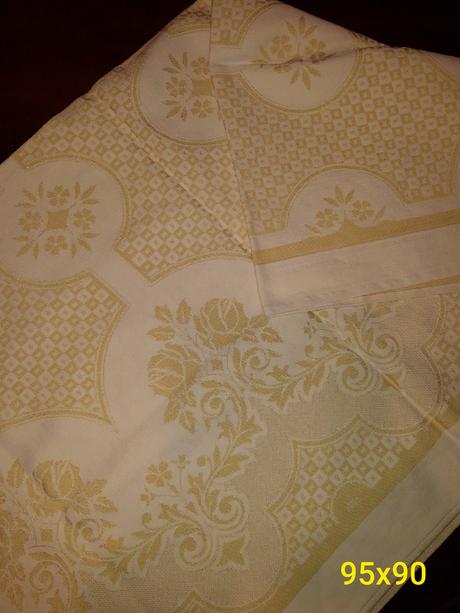 Retro bavlnené obrusy s potlačou 6+1,