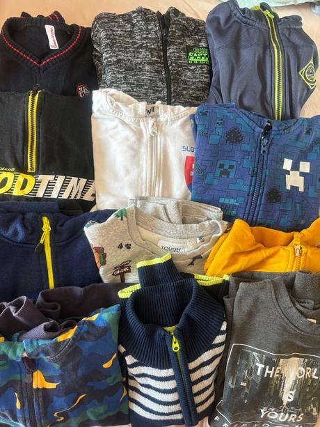 Mikiny svetre vesta, 122–134