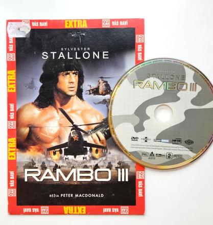Dvd film rambo iii,