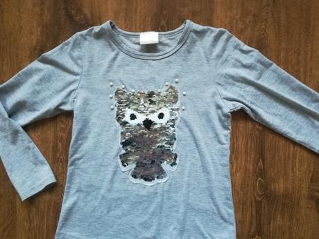 Dievčenské "meniace" tričko, 128