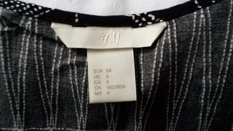 Cierna bluzka - rozne, h&m,s