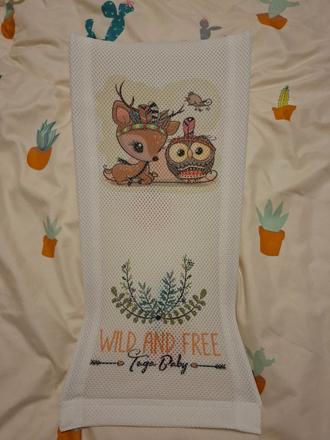 Tega látkové lehátko do vaničky wild & free jelen, 