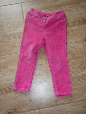 Menčestrové nohavice elastické, george,98