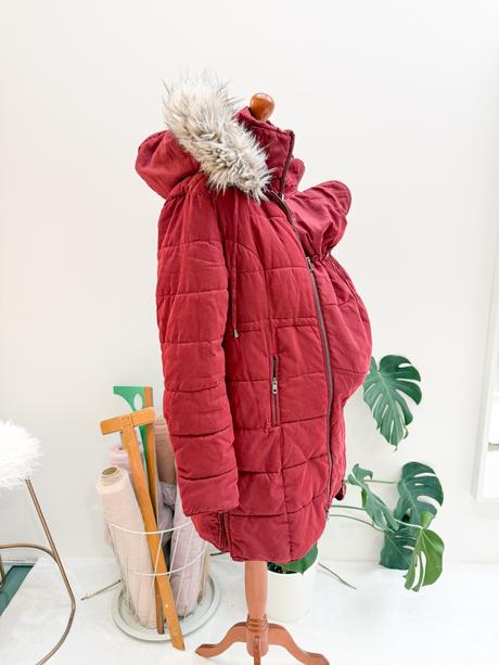 Nosičská tehotenská bunda na jeseň/zimu, bonprix,34