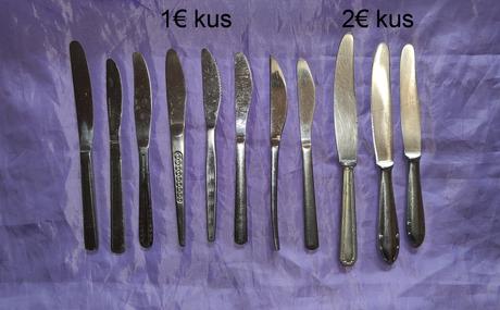 Priborové nože,