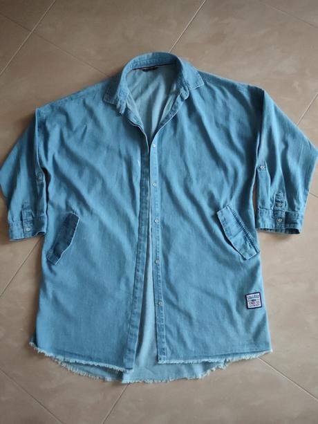 Dámska riflova košeľa,sako zn.diverse, s