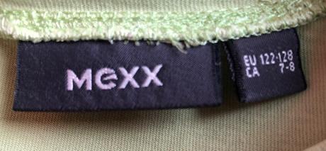 Detské tričko č. 122, dĺžka 47, šírka 33, mexx,122