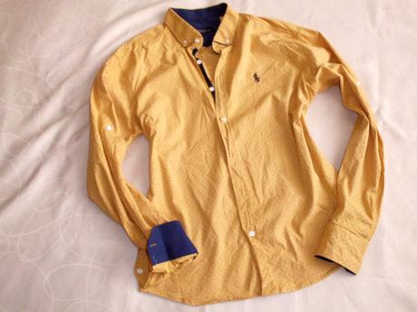 Roll up rukáv slim fit, ralph lauren,m