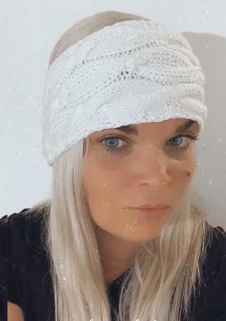 Štrikované čelenky,