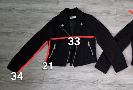 Bavlnená ,,riflovka", veľ. 134, h&m,134