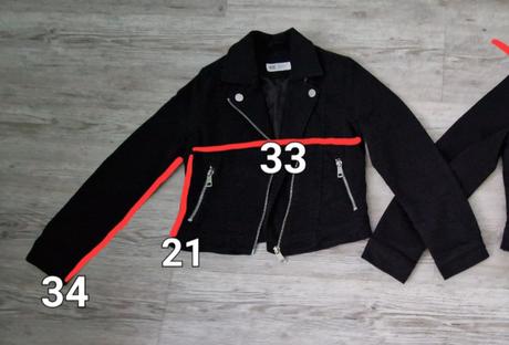 Bavlnená ,,riflovka", veľ. 134, h&m,134