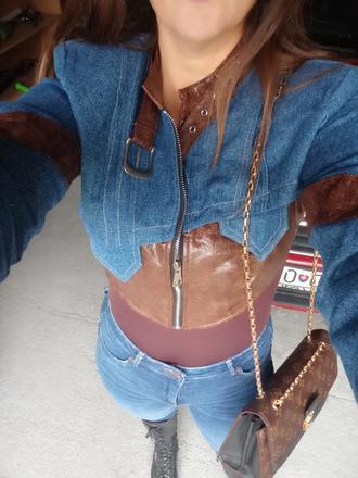 Damska bunda do pása, m