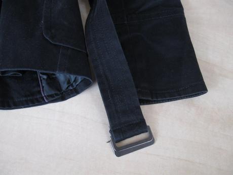 Jarný/jesenný čierny kabátik, zn. amisu, 38/40, amisu,40