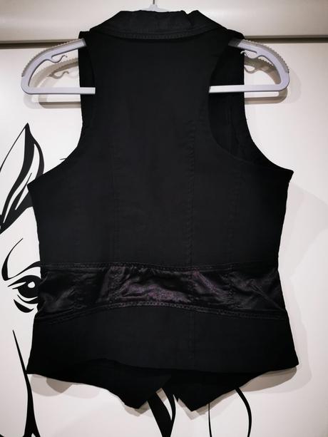 Čierna vesta, okay,xs