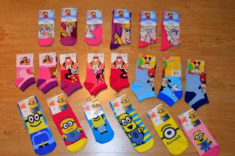 Detské veselé ponožky minnie, 23 - 34