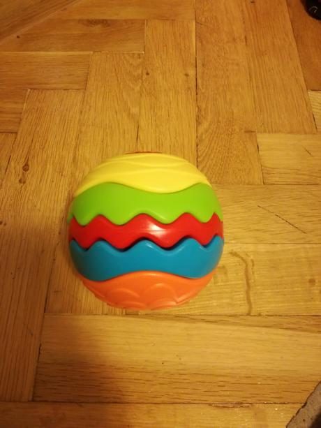 Rainbow puzzle ball (skladacka, lopta), 