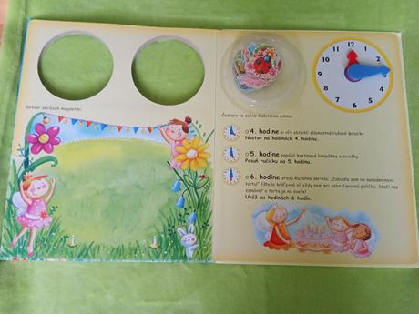 Kniha s magnetkami a hodinami, 