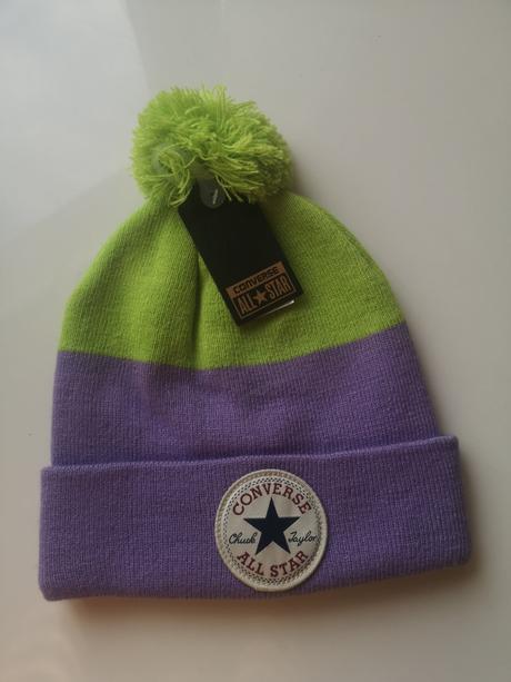 Converse dievčenská zimná  čiapka 8-13 rokov, converse,128 - 158