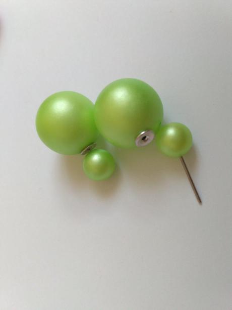 8 kusov obojstranných náušníc, 