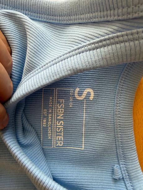 Set bledomodre a biele tielko, zara,152