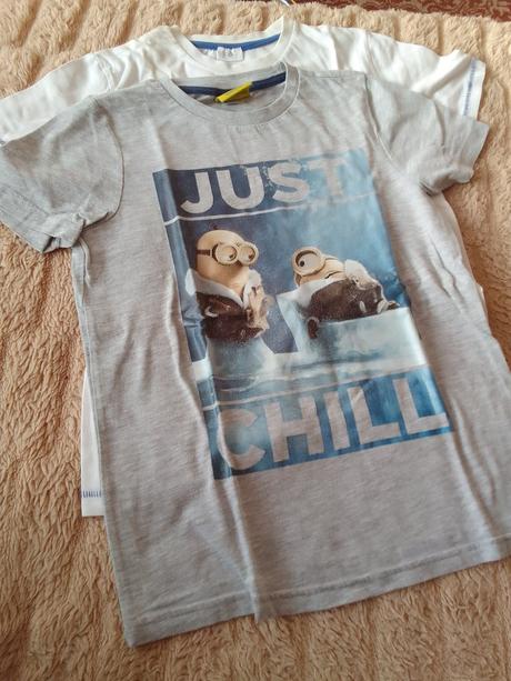 Chlapčenské tričko - 3 ks, f&f,134