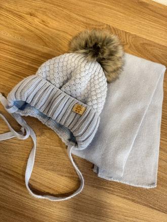 Zimná čiapka a šál, 74