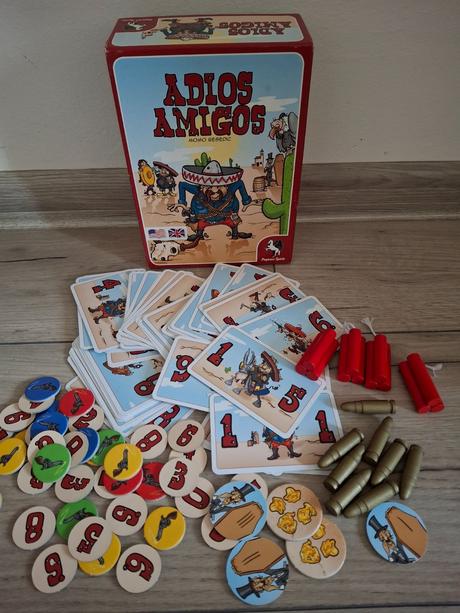 Spoločenská hra adios amigos,