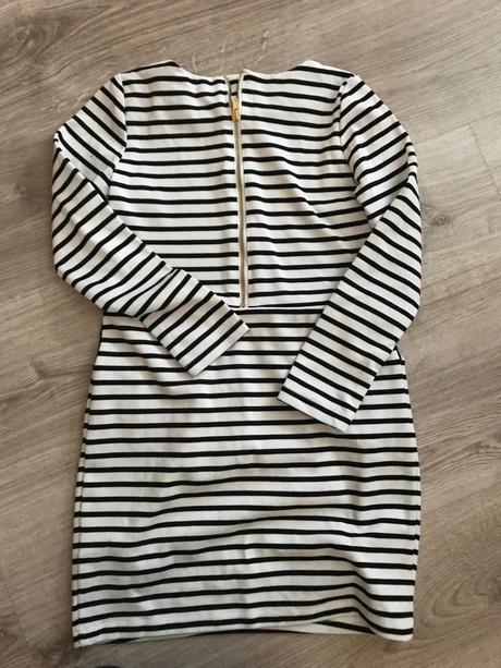 Šaty pásik 6-8 rokov, h&m,122
