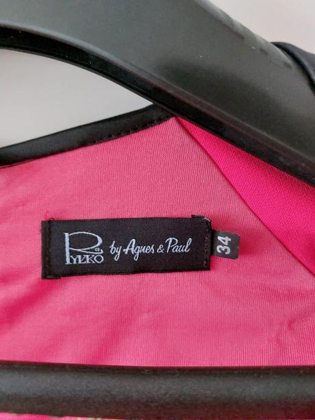 Nové červené šaty, velk.34, xs