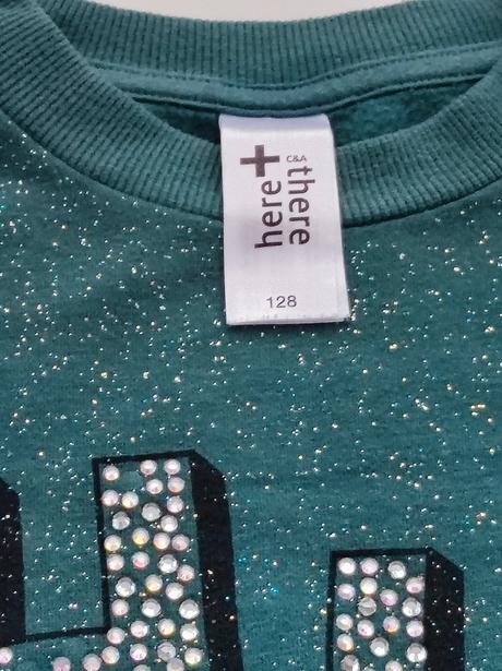 Trblietavá mikina., c&a,122