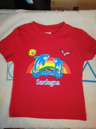 Tričko s delfinikmi 80/86, 80