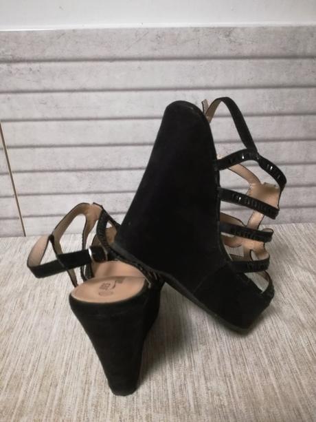 Sandále na platforme, 38