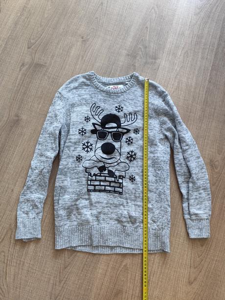 Vianočny sveter, veľkosť 146-152, 146