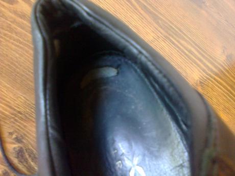 Kožené topánky, geox,43