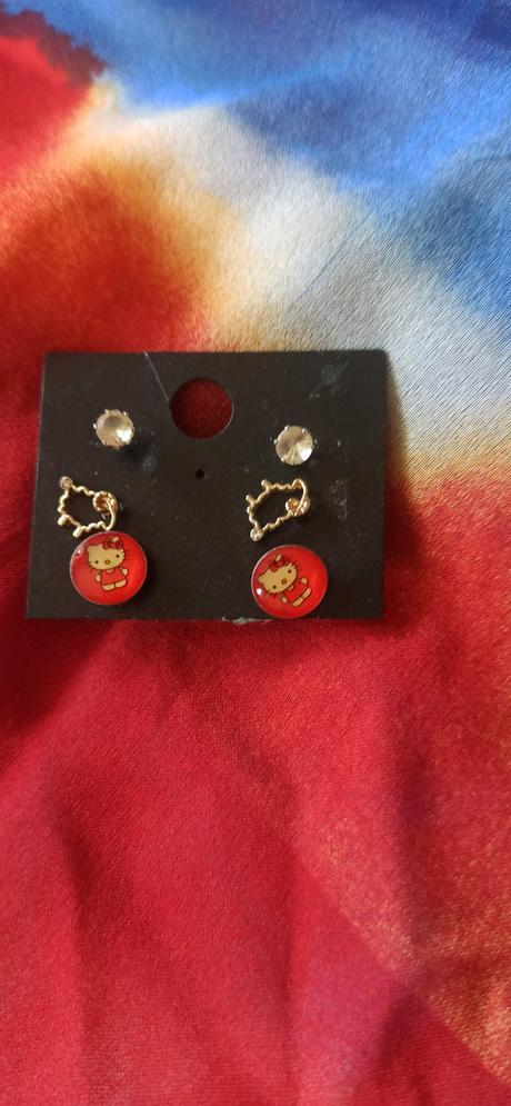 Sada drobných náušníc, minimálne nosene, c&a