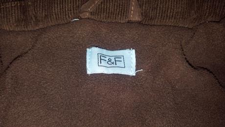 Hnedá prešívaná bunda, f&f,98