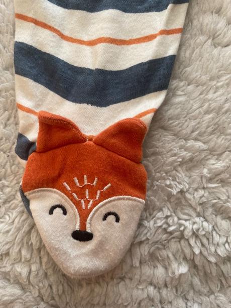 Bavlnene pasikave pyzamo zvieratka, koala baby,68