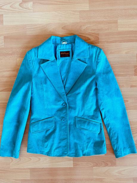 Sako z jelenicovej kože, s