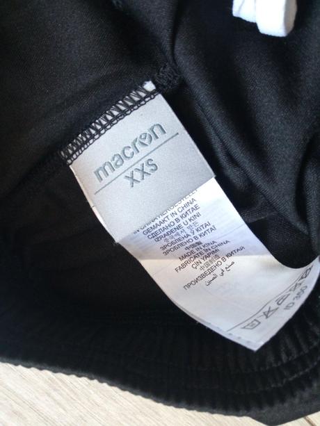 Čierny dres šortky (xxs), 188