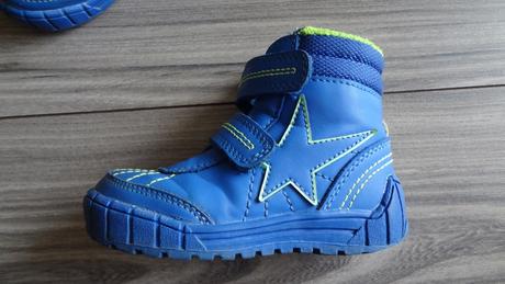 Modré vyššie topánky, f&f,24