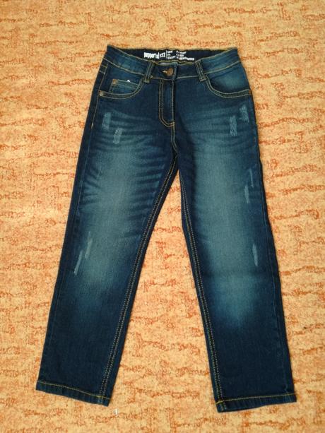 Džínsy 122 nové s poštou, pepperts,122