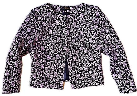 Luxusné dámske sako zn. roxana, veľ. 38, m