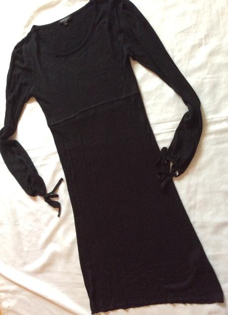 Úpletové šaty dlhý rukáv zn. amisu v. xs/s, amisu,36