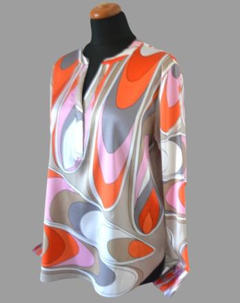 Hodvábna blúzka herzen's angelegenheit, veľ.40/m-l, m