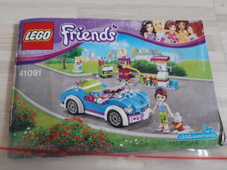 Lego friends 41091 mia a kabriolet,