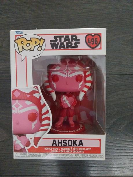 Funko pop star wars valentines ahsoka, 