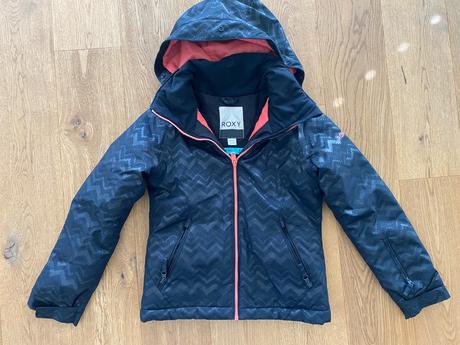 Cierna lyziarska bunda roxy, roxy,134