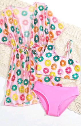 Plavky donut +kimono, 104 / 110 / 116 / 122