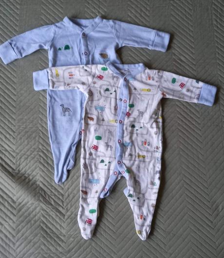 2 x overal /pyžamko next, next,56