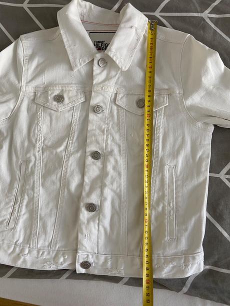 Riflová bunda th, tommy hilfiger,xs